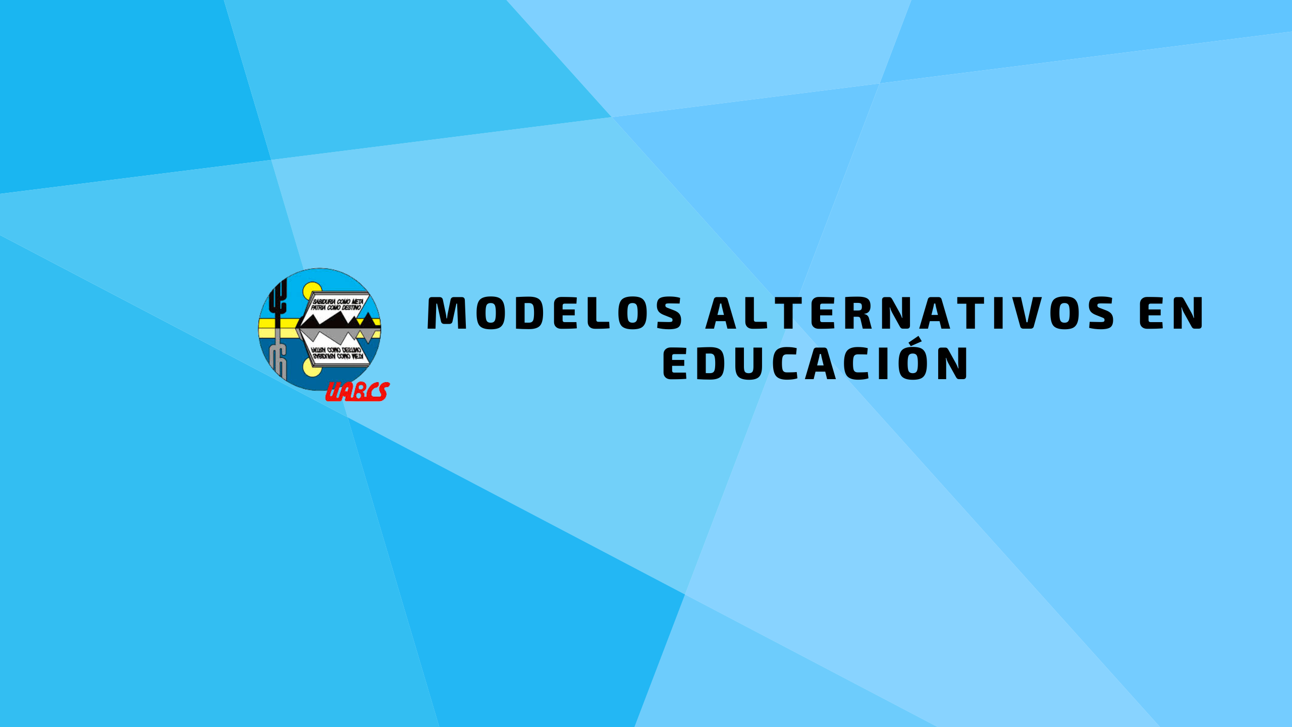 Course Image Modelos alternativos en educación