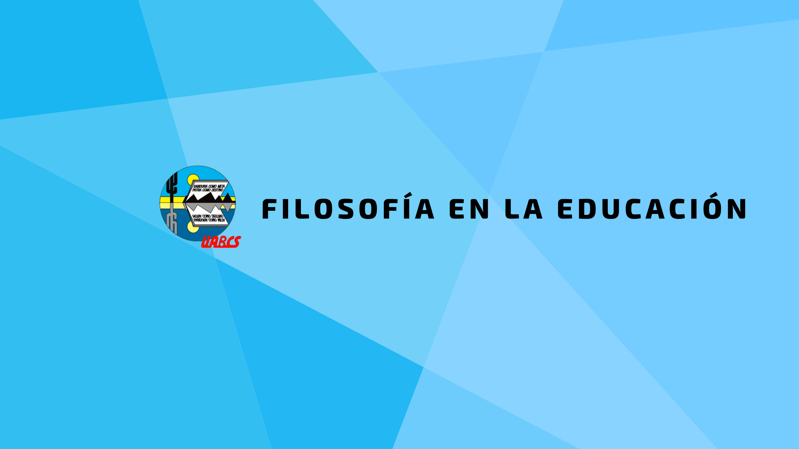 Course Image Filosofía en la educación