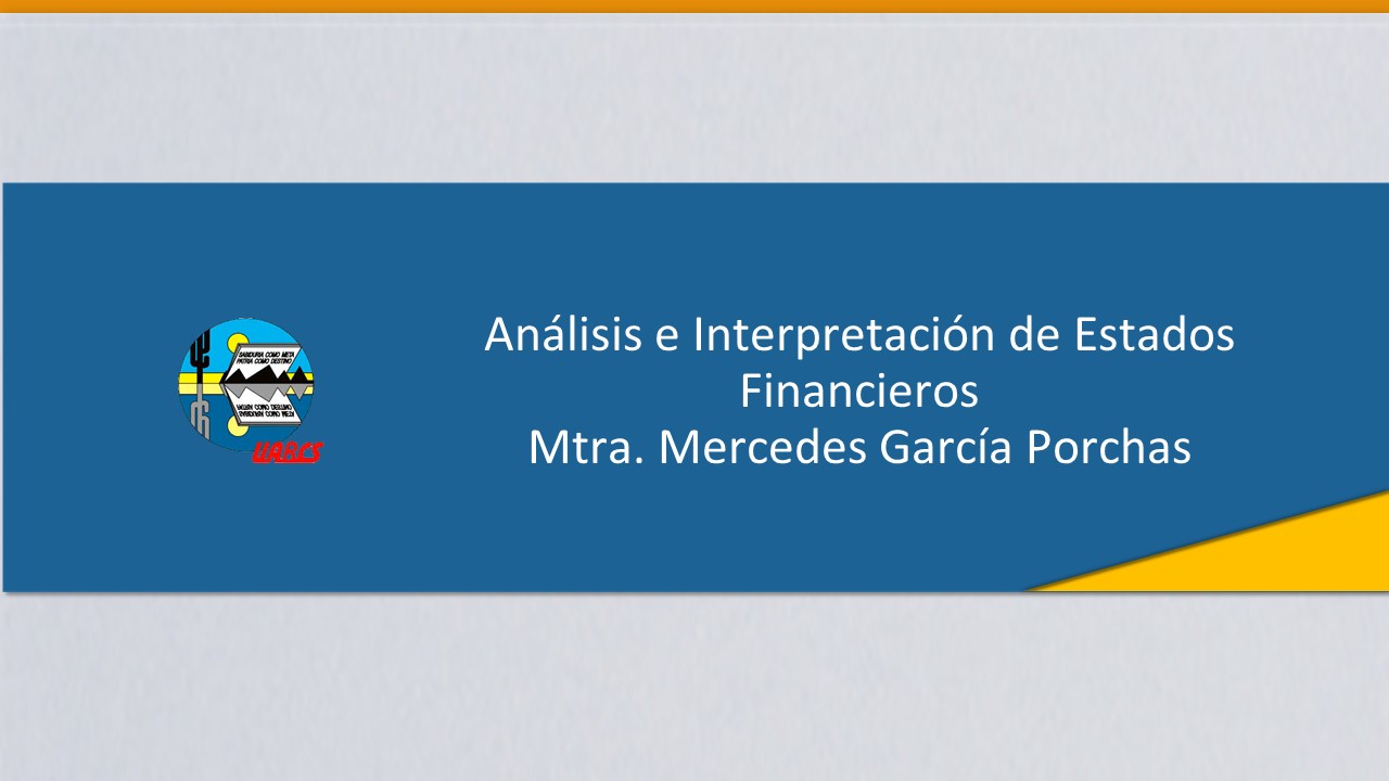 Course Image Análisis e Interpretación de Estados Financieros