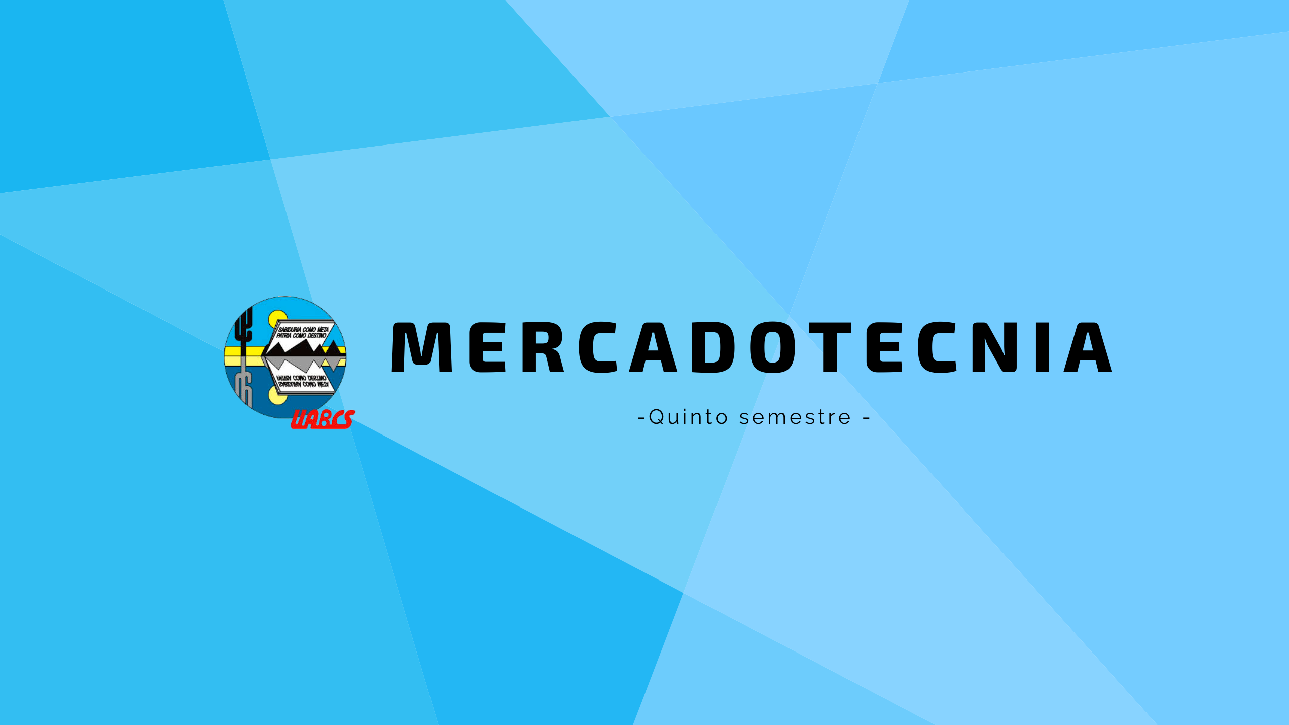 Course Image Mercadotecnia 1-A