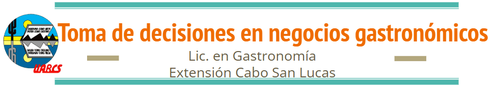 Course Image Toma de decisiones en negocios gastronómicos
