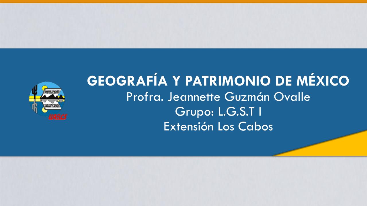 Course Image GEOGRAFÍA Y PATRIMONIO DE MÉXICO