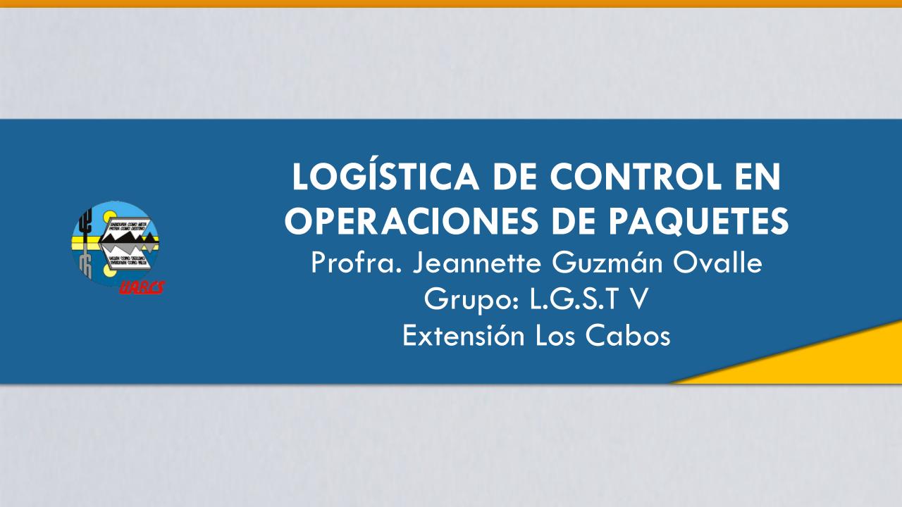 Course Image LOGÍSTICA DE CONTROL DE OPERACIONES EN PAQUETES 
