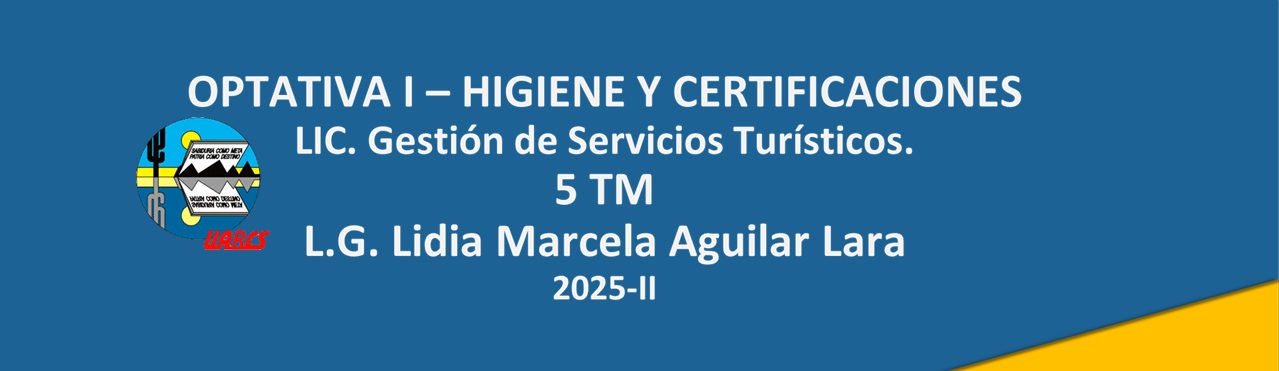 Course Image OPTATIVA I - HIGIENE Y CERTIFICACIONES