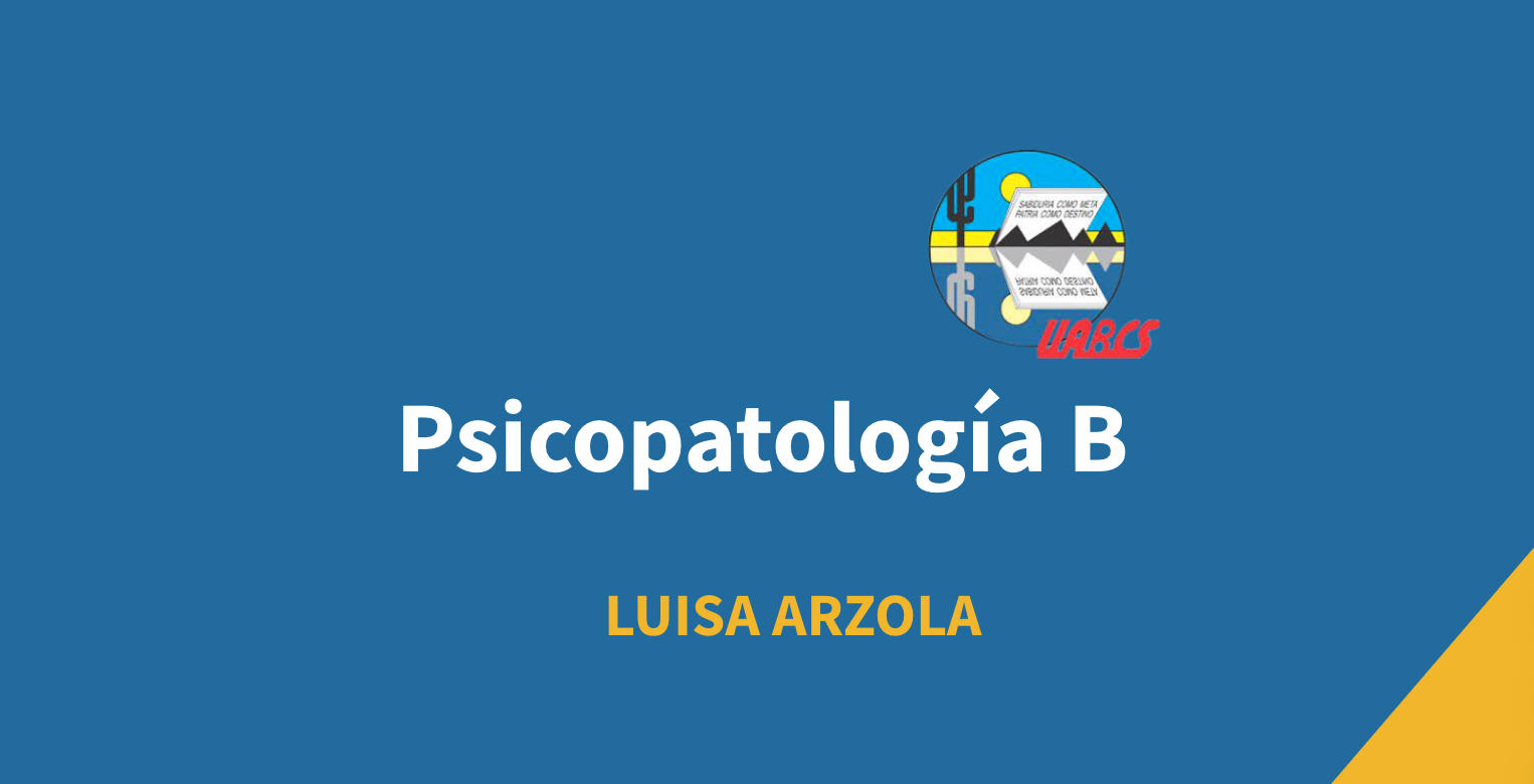 Course Image Psicopatología B
